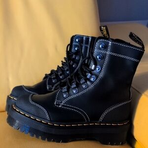 Dr. Martens Black Lace Up Boots